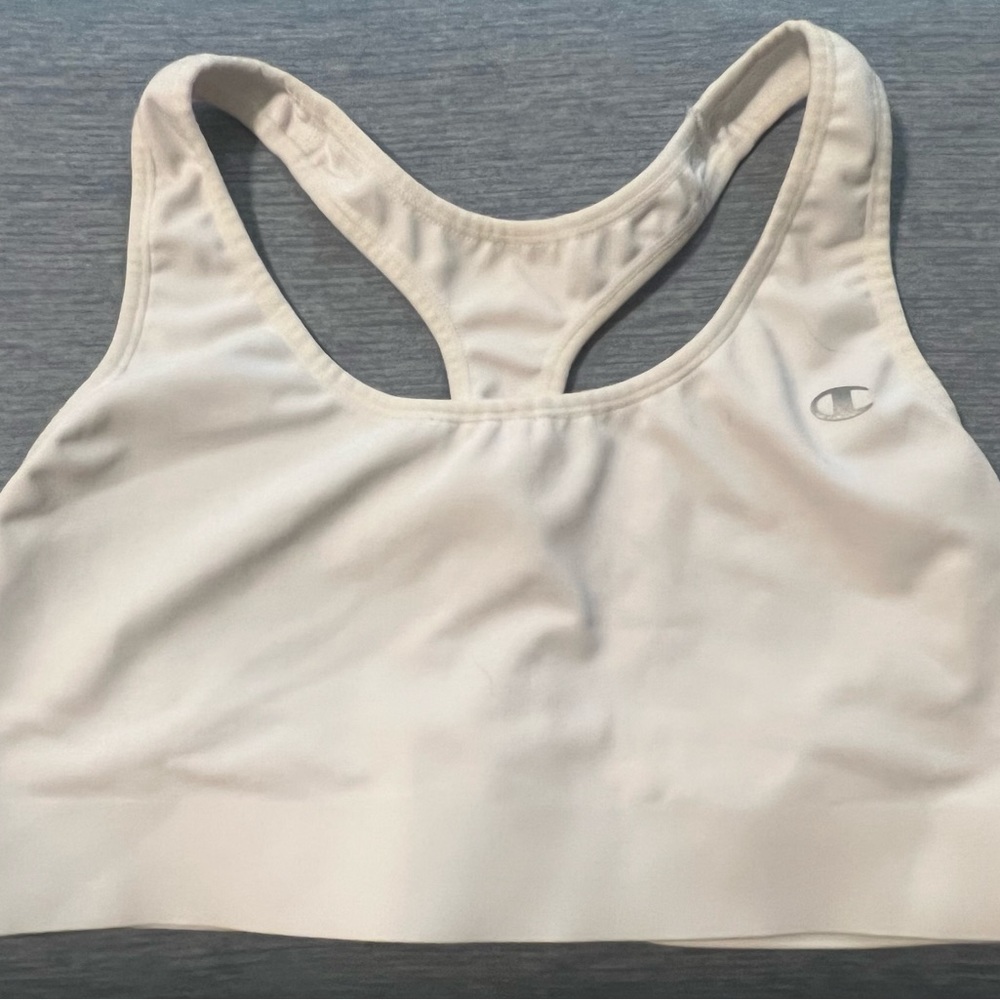 2/$26 White Champion Sports Bra Size XL